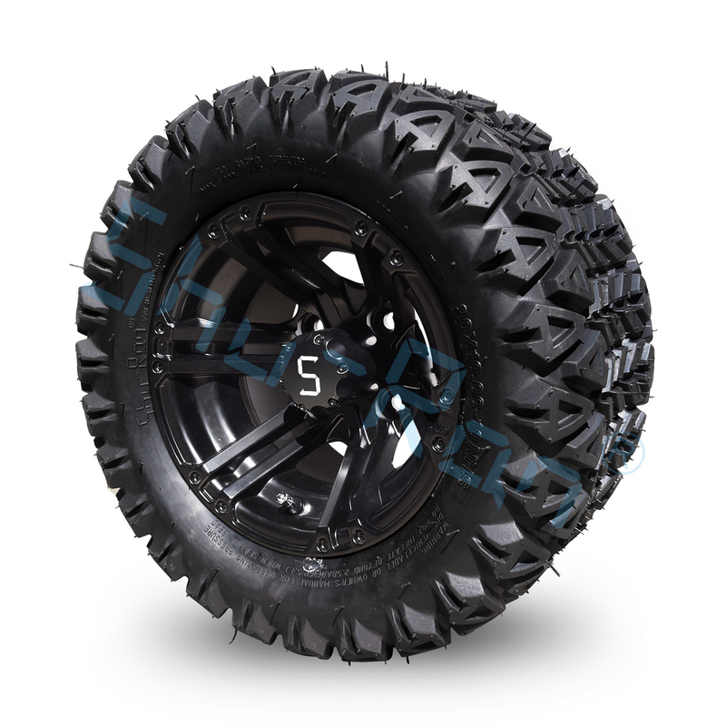 20*10-10 All Terrain Golf Cart banden en wielen Aluminium legering 10 inch 4 PLY Tubeless