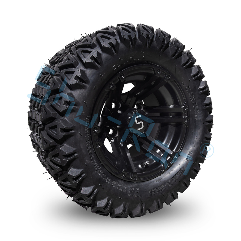 20*10-10 All Terrain Golf Cart banden en wielen Aluminium legering 10 inch 4 PLY Tubeless