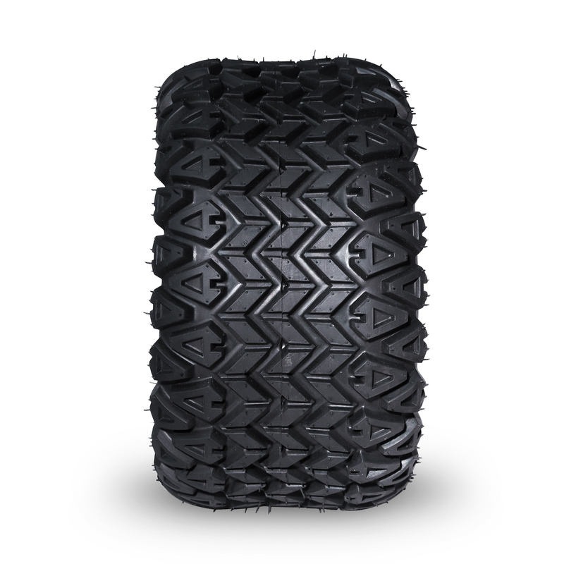 10 inch golfkarretje wiel en band combo 20×10-10 ATV Bewerkte/Gloze Zwart