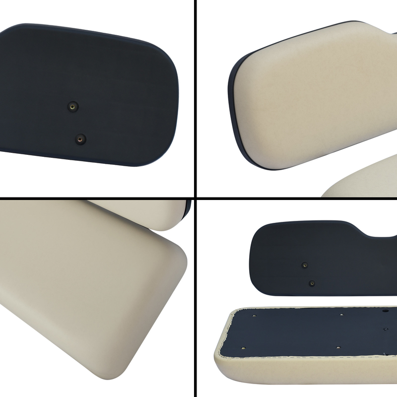 Universal Buff Golf Cart Achterstoel vervangende kussens PU materiaal voor clubwagen