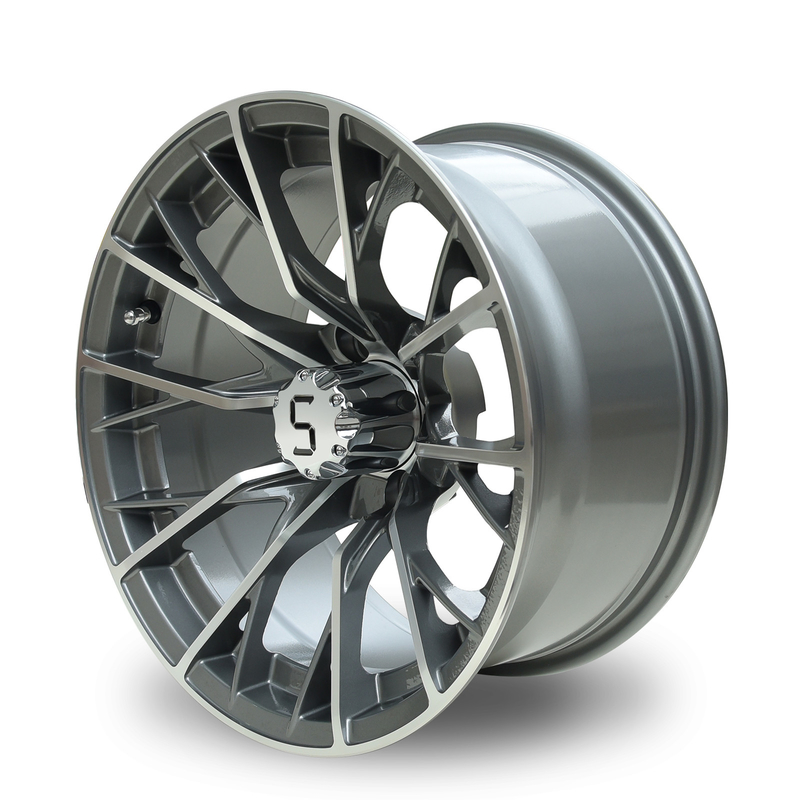 Nieuwe aankomst 14 inch golfkar wielen Bewerkte/ Gunmetal ET-25 Custom Support