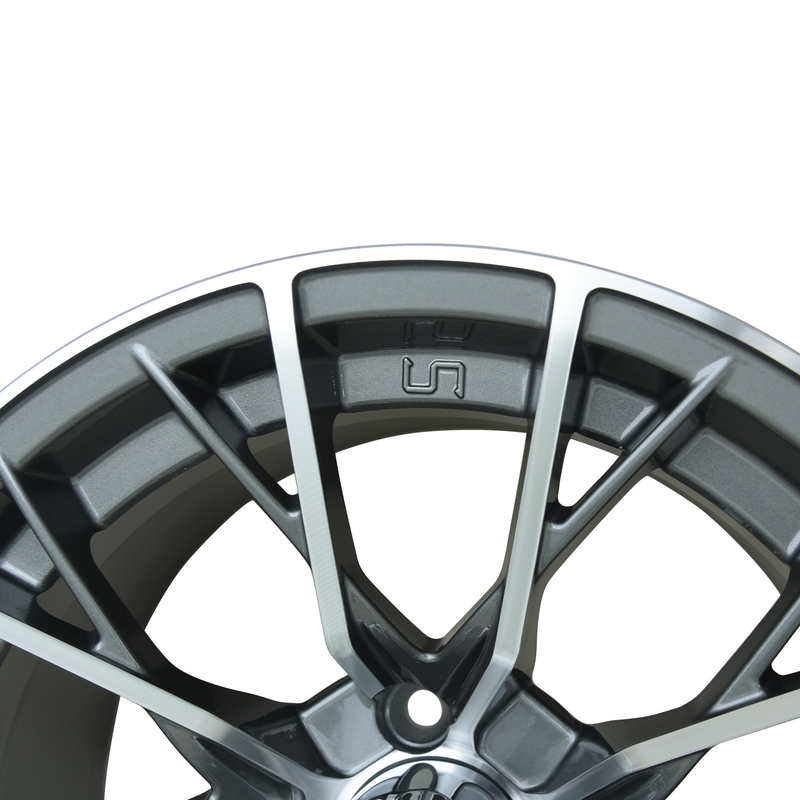 Nieuwe aankomst 14 inch golfkar wielen Bewerkte/ Gunmetal ET-25 Custom Support