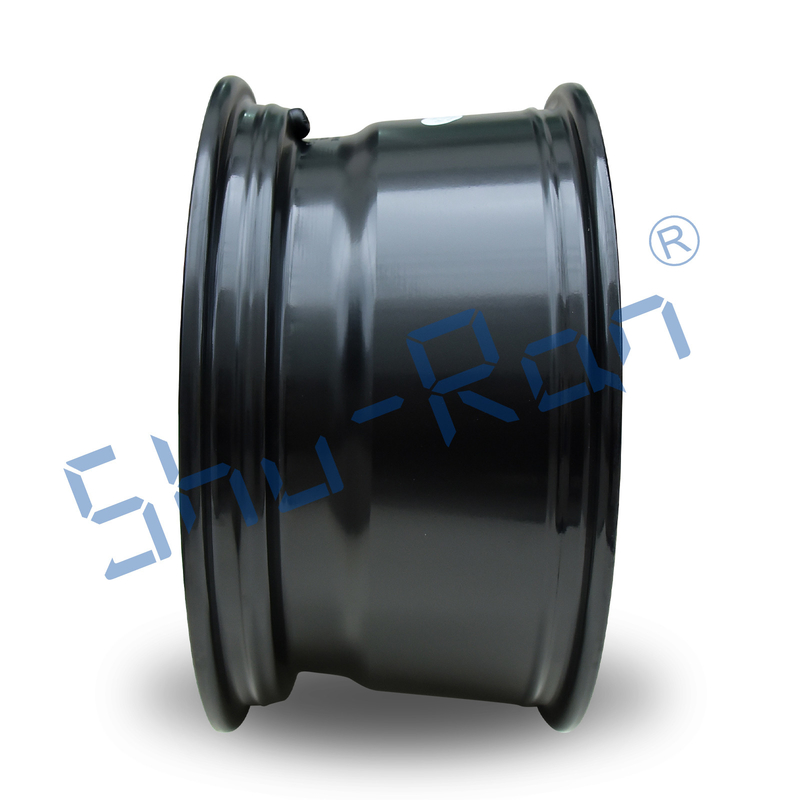 Shuran Nieuwe 14' velgen Matte Zwarte Aluminium Golfkar Wiel 14x7 Universele 4 Bolt Patroon