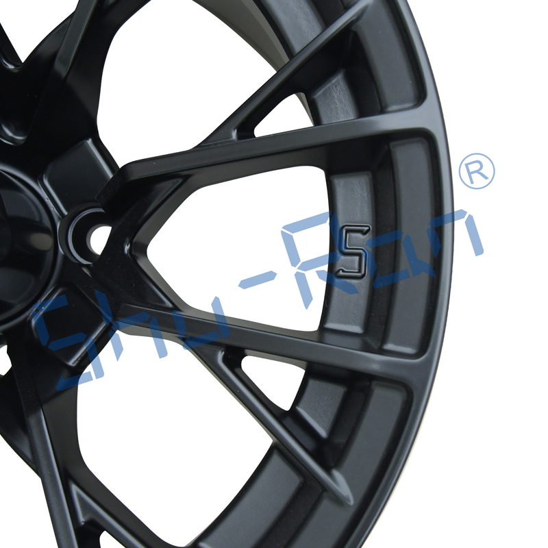 Shuran Nieuwe 14' velgen Matte Zwarte Aluminium Golfkar Wiel 14x7 Universele 4 Bolt Patroon