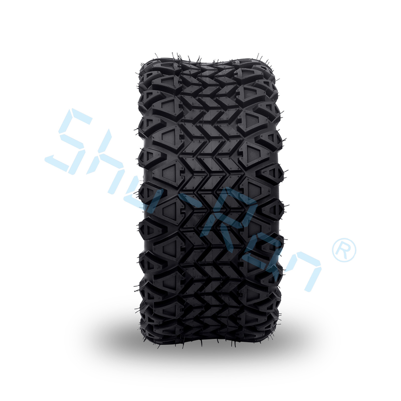 Shu Ran 14 inch golfkar wielen en banden velgen met DOT banden 101.6 PCD 4x4 Bolt Patroon