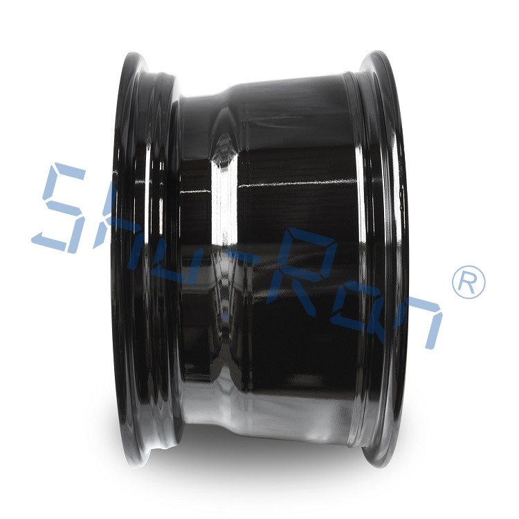 Golfkar 12'/14'' Bewerkte/ Glanzende Zwarte Aluminium Wielen Velgen voor Club Car, EZGO, YMH Golfkarren
