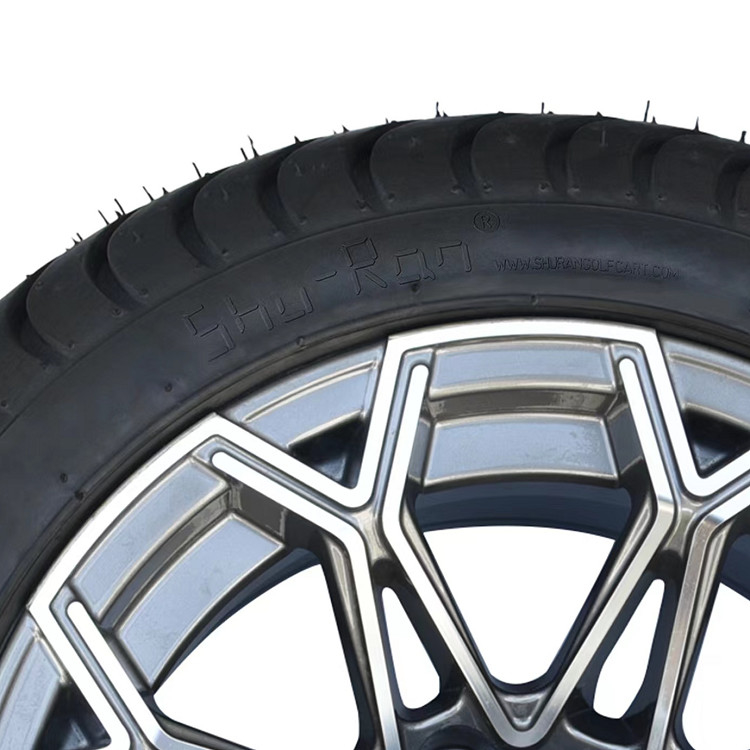 12 de“ Machinaal bewerkte/Gunmetal-Wielen en 215/35-12 DOT Street Tires Assemblies van de Golfkar