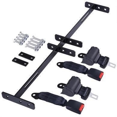 2 universele Intrekbare de Veiligheidsgordelssteun Kit Compatible van de Golfkar met de Clubauto van EZGO Yamaha