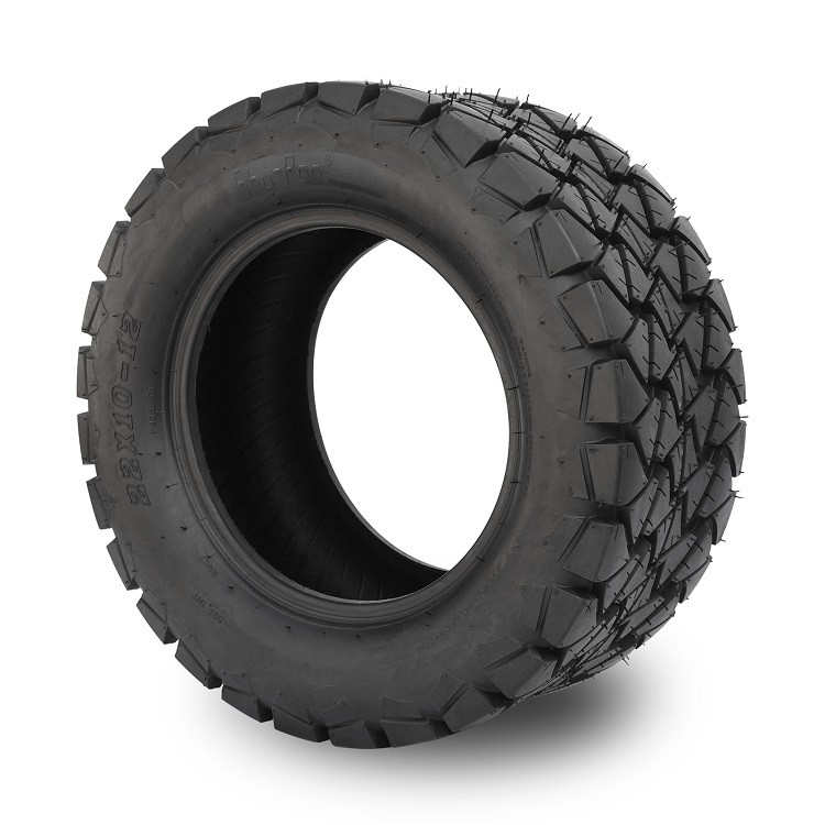 Off-road Banden van de golfkar 22x10-12 Alle Terreinbanden Compatibel met 12 Duimwielen