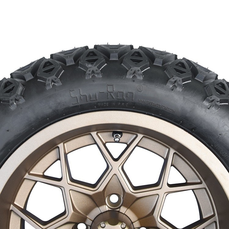 Golfkar 14“ Bronswielen en 22x10-14-Bandenlift vereiste PCD 1/101.6