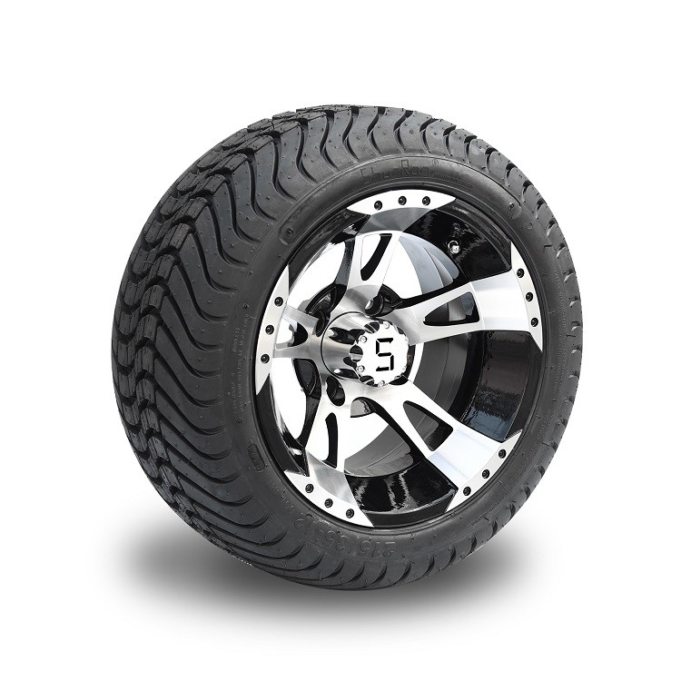 12“ de Wielen en 215/35-12 Lage de Karbanden Combo van de Golfkar van het Profielgolf - Reeks van 4