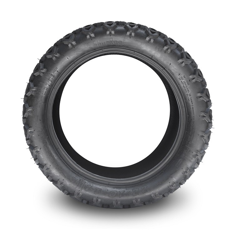 Vermoeit het Hoge Profiel van de golfkar 22x10-14 Al Terrein met DOT Approval 4 VOUW Zonder binnenband