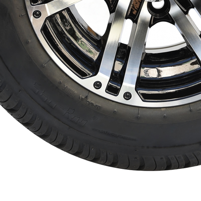 10 de Karwiel van het duimgolf en 205/50-10 DOT Street Tire Combo -25 Gecompenseerde 4x4 Bout (101.6mm)