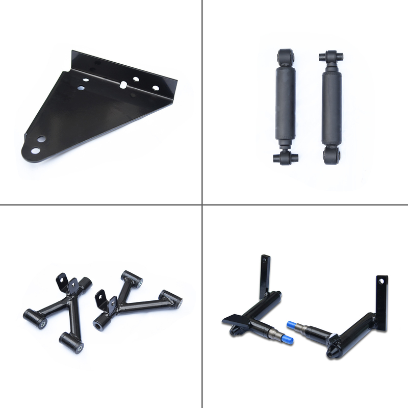 Van het het a-Wapen van de golfkar 6inch Dubbele de Liftuitrusting Legeringsstaal voor Yamaha-Aandrijving