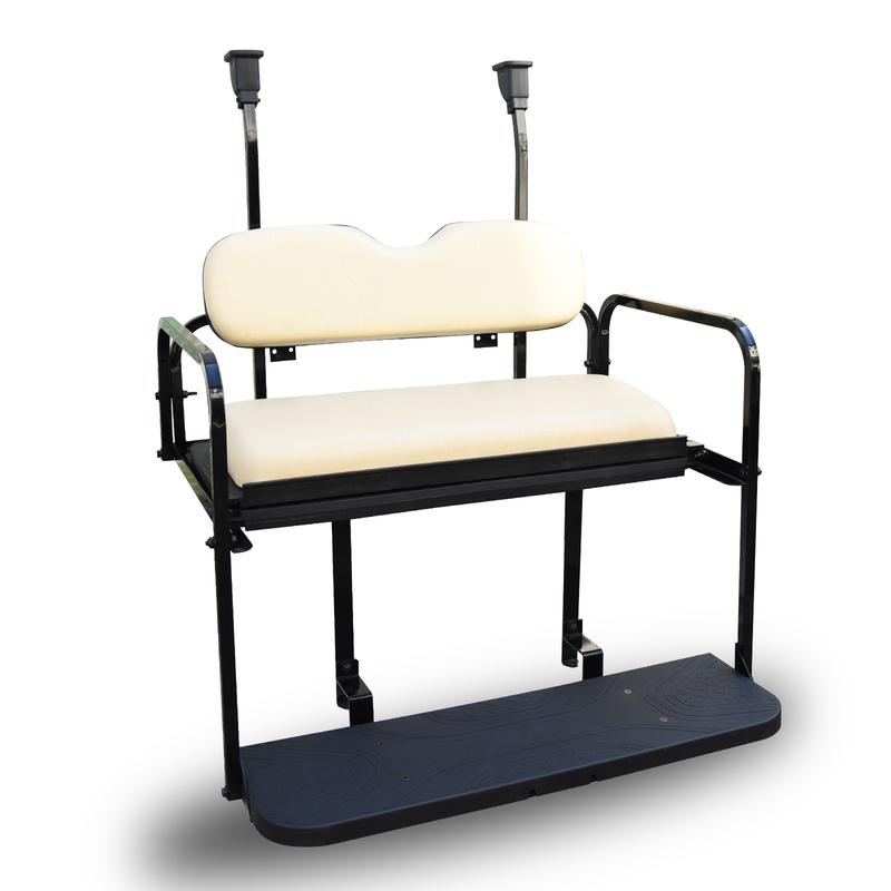 Precedent van de de Clubauto van de golfkar 2N1 het Achterflip back seat kit for - Beige