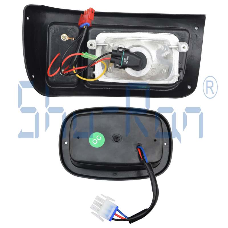 Het Halogeenkoplamp en LEIDEN Rood Achterlicht Kit Compatible van de golfkar met Clubauto DS