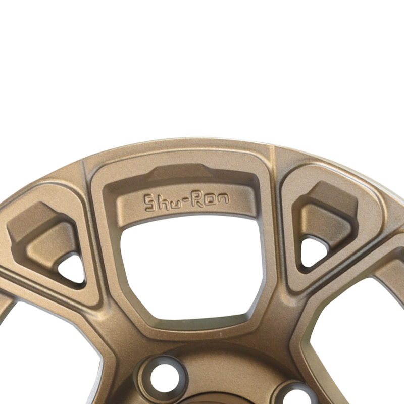 12 het Brons van de Karwielen van het duimgolf ET 25mm 4x4 Boutpatroon 101,6 PCD