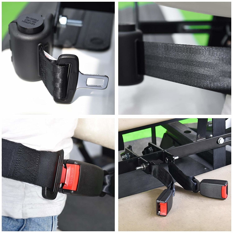2 universele Intrekbare de Veiligheidsgordelssteun Kit Compatible van de Golfkar met de Clubauto van EZGO Yamaha