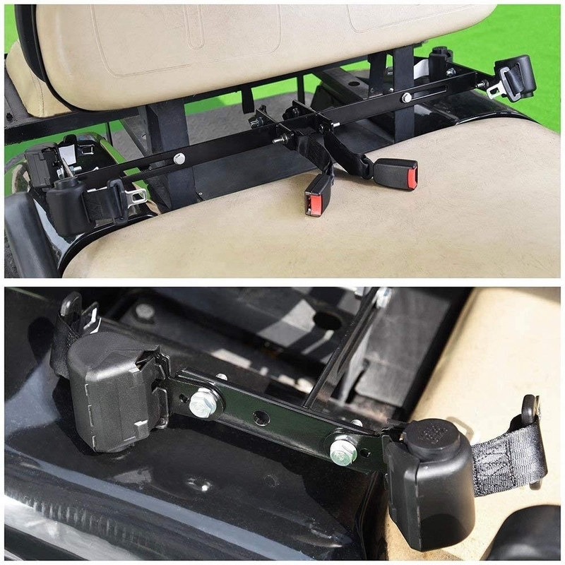 2 universele Intrekbare de Veiligheidsgordelssteun Kit Compatible van de Golfkar met de Clubauto van EZGO Yamaha